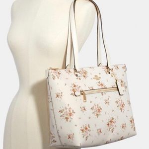 Coach rose bouquet tote